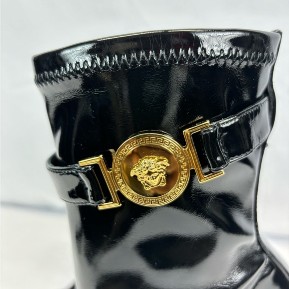 VERSACE
Versace Women's Black High Heel Platform Boots - Picture 5 of 11
